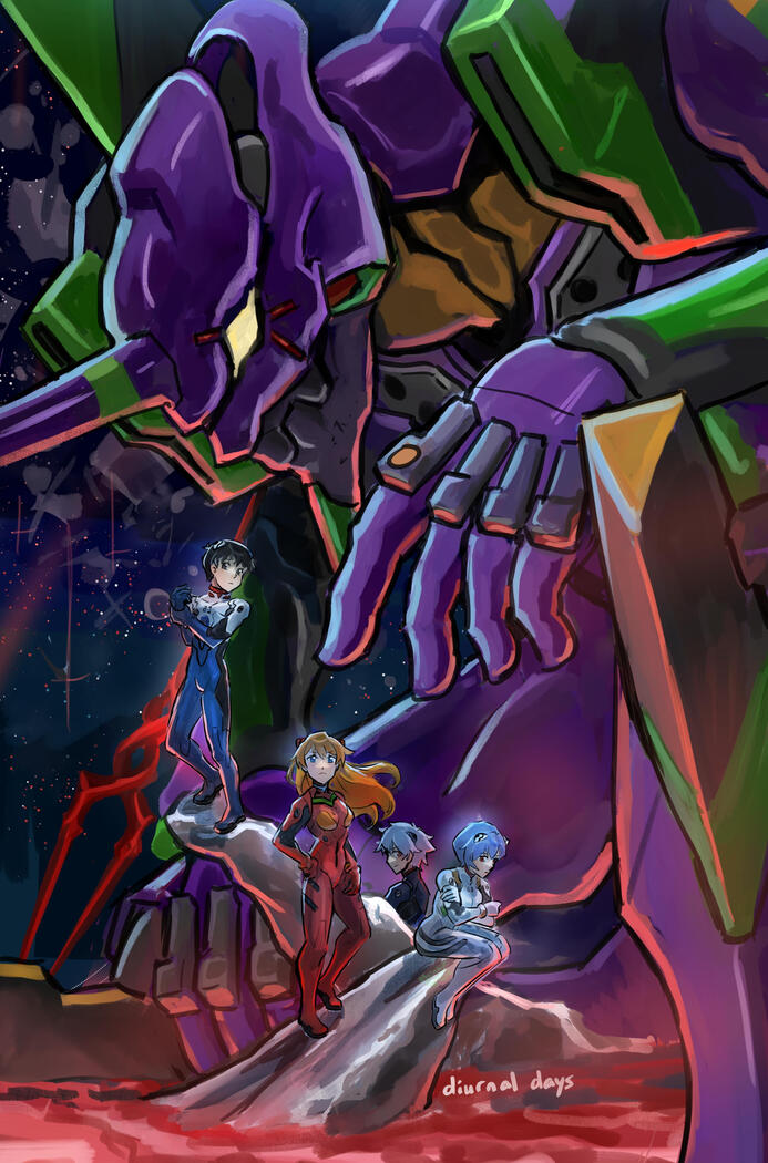 Neon Genesis Evangelion fanart