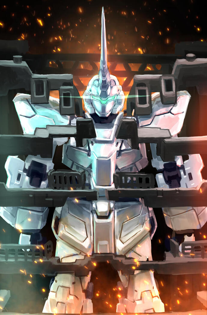 Gundam Unicorn fanart