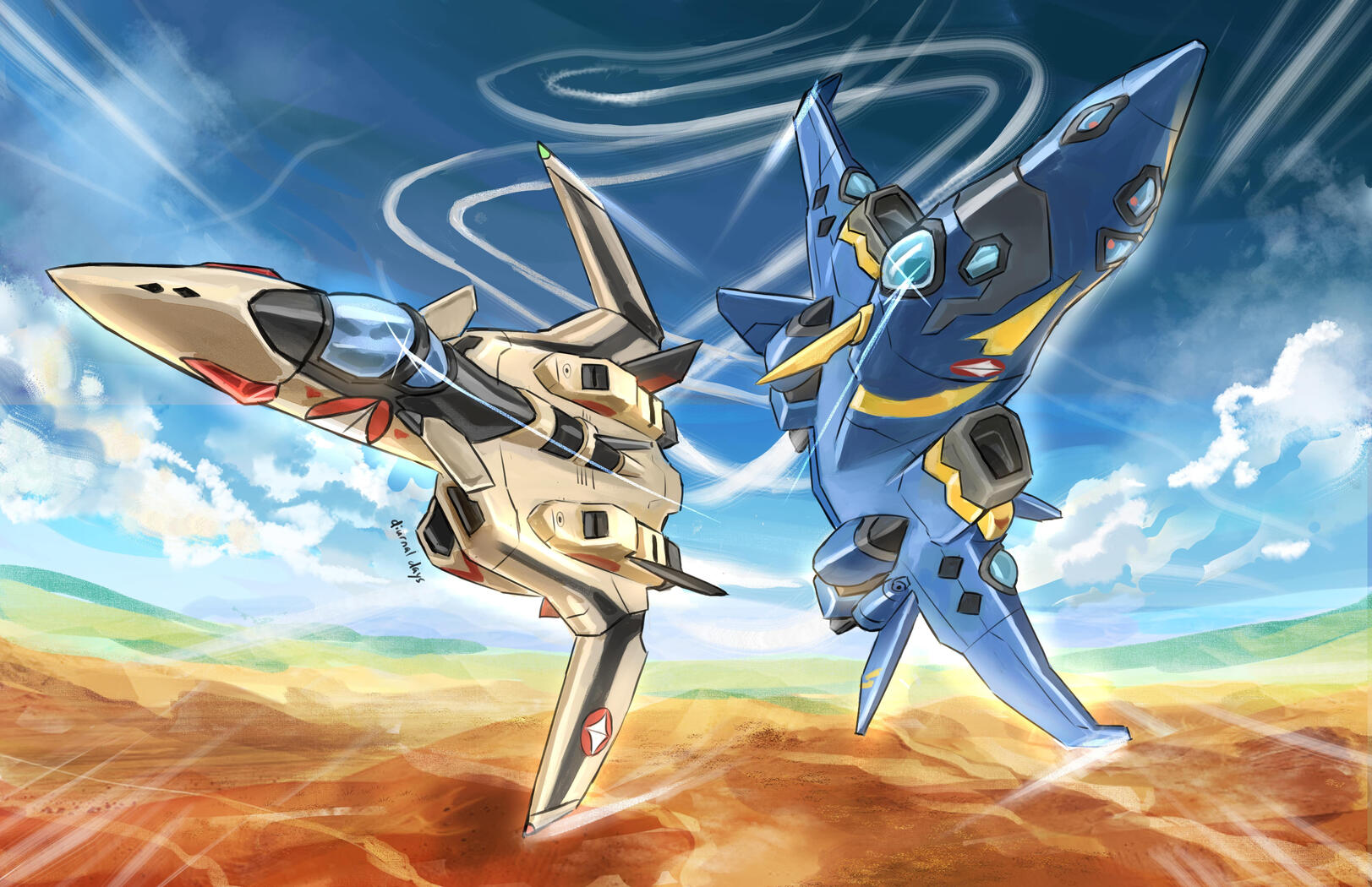 Macross Plus fanart