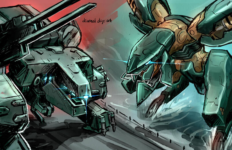 Metal Gear Solid 4 Fanart